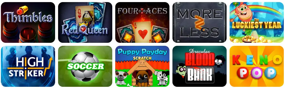 Jeux en ligne DomGame Casino