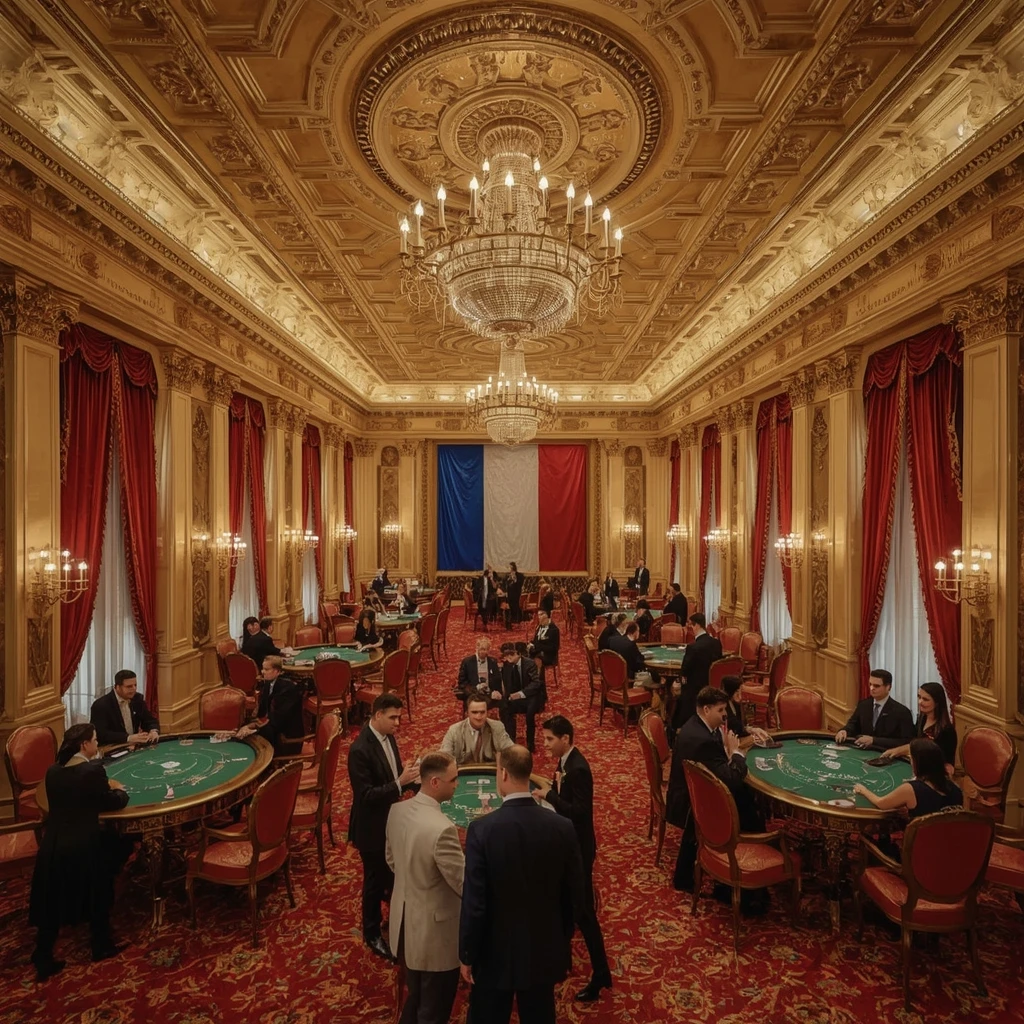 Le casino et le drapeau français DOMGAME CASINO